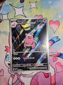 Pokemon TCG IR Slowbro 90/84 Mega Evolutions Pitch Black Holo NM English - Image 1