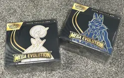 2 x Brand New Sealed Pokemon TCG Mega Evolution Base Set ETB’s Lucario Gardevoir - Image 2