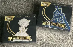 2 x Brand New Sealed Pokemon TCG Mega Evolution Base Set ETB’s Lucario Gardevoir - Image 3