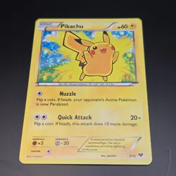 Pikachu 5/12 McDonald's 2014 Promo Holo - Pokemon Card - NM/M Condition NICE - Image 1