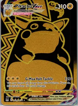 Pikachu VMAX TG29/TG30 SEC Lost Origin Trainer Gallery Pokemon Holo Near Mint - Image 1