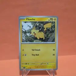 Pokemon TCG Pikachu 055/217 Basic Regular 2026 HP70 Tail Smack Tiny Bolt - Image 1