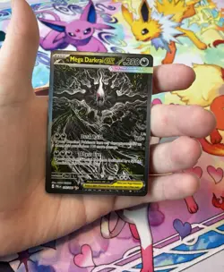 Mega Darkrai ex SIR 116/084 ME05 Pitch Black Special Illustration Rare Pokemon - Image 3