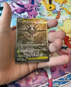 Mega Darkrai ex SIR 116/084 ME05 Pitch Black Special Illustration Rare Pokemon - Image 4