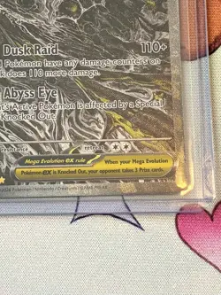 Mega Darkrai ex SIR 116/084 ME05 Pitch Black Special Illustration Rare Pokemon - Image 5
