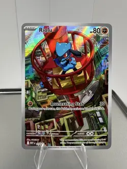 Pokemon Mega Evolution Black Star Promo 010 Riolu M/NM - Image 1
