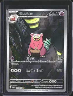Slowbro 090/084 Illustration Rare Pitch Black Pokemon Holo NM/M - Image 1