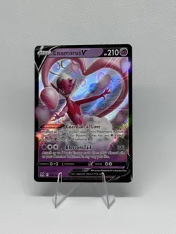 POKEMON TCG ENAMORUS V 082/196 ULTRA RARE LOST ORIGIN NM FAST DISPATCH - Image 1
