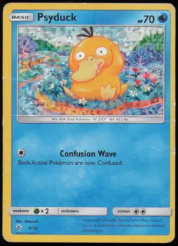 Psyduck 002/012 Holo Promo McDonald's Promos 2018 Pokemon Damaged - Image 1