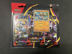 Pokemon TCG: Mega Evolutions Pitch Black 3 Pack Blister Binacle Promo New Sealed - Image 1