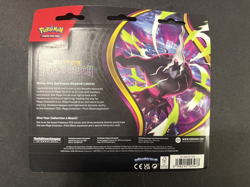 Pokemon TCG: Mega Evolutions Pitch Black 3 Pack Blister Binacle Promo New Sealed - Image 2