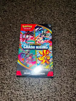 Pokemon TCG Mega Evolution Chaos Rising Factory Sealed Booster Bundle - Image 2