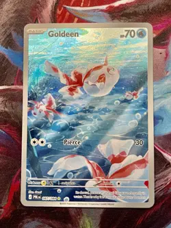 Goldeen 087/084 Illustration Rare Pitch Black Pokemon Holo NM/M - Image 1