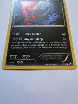 Pokemon TCG Darkrai XY194 Holo Promo 2017 - Image 2