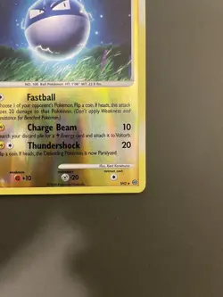 Pokemon TCG Voltorb Stormfront Shiny Holo Rare Reverse Holo Basic 60 HP SH3 2008 - Image 5