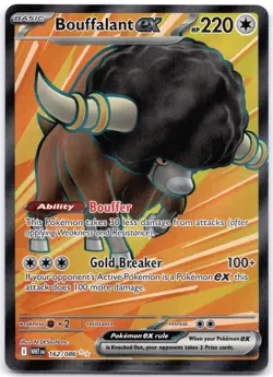 Bouffalant ex 162/086 Holo White Flare - Image 1