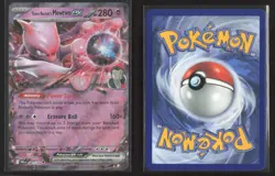 Team Rocket's Mewtwo ex 081/182 Double Rare Destined Rivals Pokemon Holo NM - Image 3
