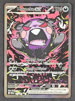 Morpeko Pokemon Pitch Black 117/084 Holo Ultra Rare Full Art - Image 1