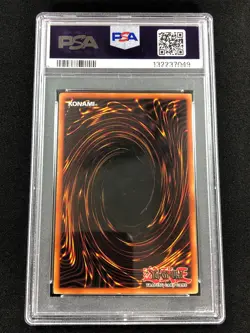 Yugioh 2002 Gaia The Fierce Knight 1st LOB-006 PSA 8 Ultra Rare - Image 2