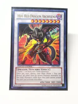 Yugioh Hot Red Dragon Archfiend YF06-EN001 Ultra Rare Limited Edition NM - Image 1