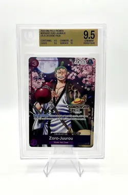Zoro-Juurou (CS 25-26 Event Pack) OP05-067 One Piece Promotion Cards BGS 9.5 - Image 1