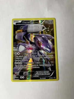 Pokemon TCG Genesect XY119 Black Star Promo Holo Foil Full Art Card NM Condition - Image 1