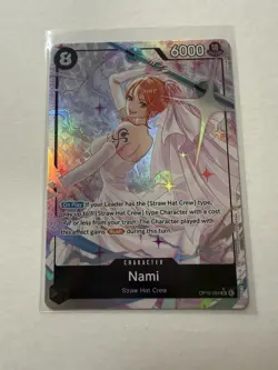 Bandai One Piece Nami OP15-086 SR ALT ART Near Mint English *PSA 10 CandidateU* - Image 1