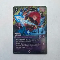 Disney Lorcana Merida - Wisp Conjurer 231/204 Enchanted First Chapter EN - Image 1