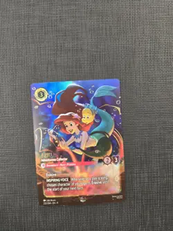 Ariel - Adventurous Collector Enchanted 232/204 Disney Lorcana Fabled Holo - Image 1