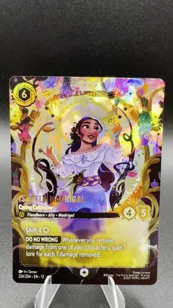 Isabella Madrigal - Caring Cultivator - Enchanted 224/204 Lorcana Wilds Unknown - Image 2