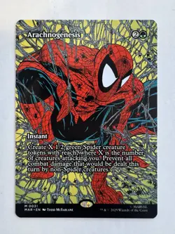 MTG-Arachnogenesis (Borderless)Marvel Universe: Eternal-Legal- SPM (M 31 ) NM - Image 1