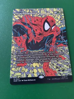 Magic The Gathering: Spider-Man - Arachnogenesis Borderless M0031 - Image 1
