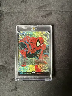 Arachnogenesis (Borderless) Marvel Universe Eternal-Legal Foil - Image 1