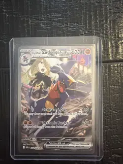 Pokemon TCG Cynthia's Garchomp EX Destined Rivals Card 232/182 - Image 1