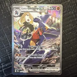 Pokemon TCG Cynthia's Garchomp EX Destined Rivals Card 232/182 - Image 5