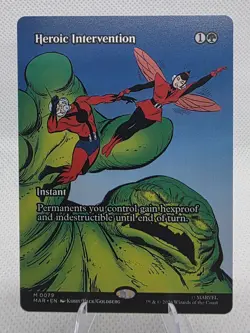 Heroic Intervention (0079) (Borderless) 79 NM Marvel Universe Eternal-Legal MTG - Image 1