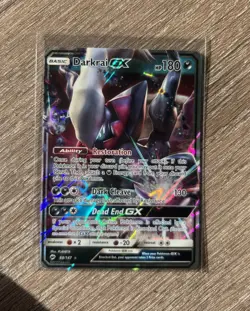 Darkrai GX 88/147 LP Sm-Burning Shadows Holo Pokemon TCG Card - Image 1