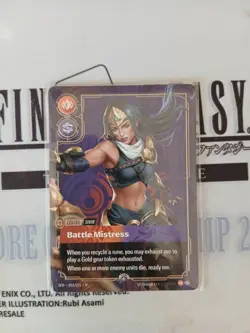 Riftbound - Silvir, Battle Mistress - Plated Metal Prizewall Card - Image 1