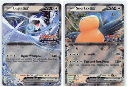 Snorlax / Lugia ex (Prismatic Evolution Stamped) (2 Card Lot) [gls2554] - Image 1