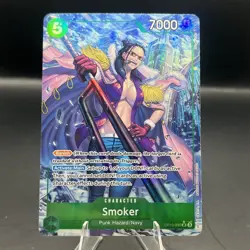 Smoker (Alt Art) OP10-030 SR Royal Blood - ONE PIECE Card Game English Near Mint - Image 1