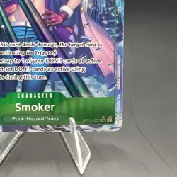 Smoker (Alt Art) OP10-030 SR Royal Blood - ONE PIECE Card Game English Near Mint - Image 4