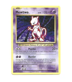 Mewtwo XY Evolution Non Holo Pokemon Card HP - Image 1
