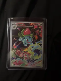 Pokemon TCG Ivysaur Holo Illustration Rare Card 134/132 Nm/Mint - Image 1