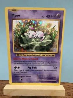 Pokemon TCG Mew 53/108 Evolutions Holo Rare Vintage Card - Image 1