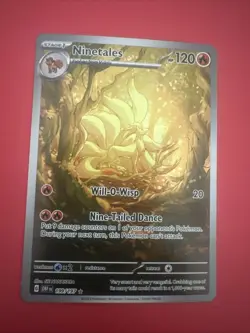 Ninetales 199/197 SV03: Obsidian Flames Holo Foil Pokemon Card LP - Image 1