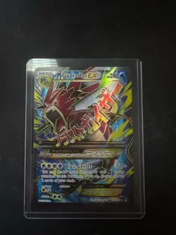 Pokemon TCG Mega Gyrados EX Full Art Pokemon Card 115/122 XY Breakpoint - Image 1