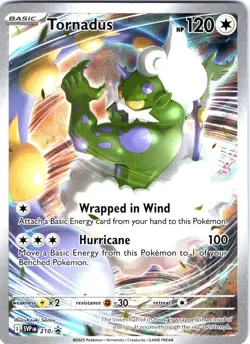 Tornadus Holo Promo SV: Scarlet & Violet Promo Cards 210 NM - Image 1