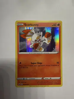 Scorbunny SWSH002 SWSH: Sword & Shield Promo Cards Holo - Image 1