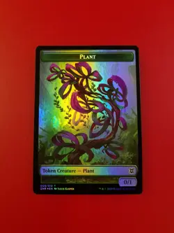 1x Drake & Plant | FOIL TOKEN | Zendikar Rising | MTG Magic Cards - Image 4