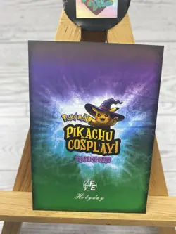 Pikachu as Cosplay Mortal Kombat Scorpion Non-Pokemon Fan Art Card - Image 4